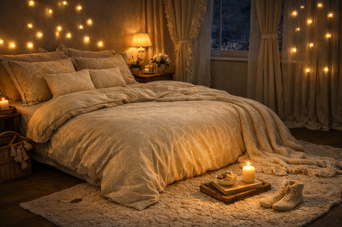 A Quiet Winter Room Makeover in Muted Tones