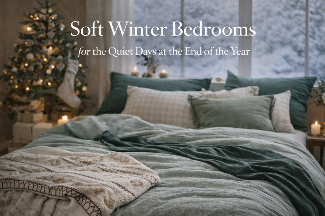 Soft Winter Bedrooms for the Quiet Days at the End of the Year