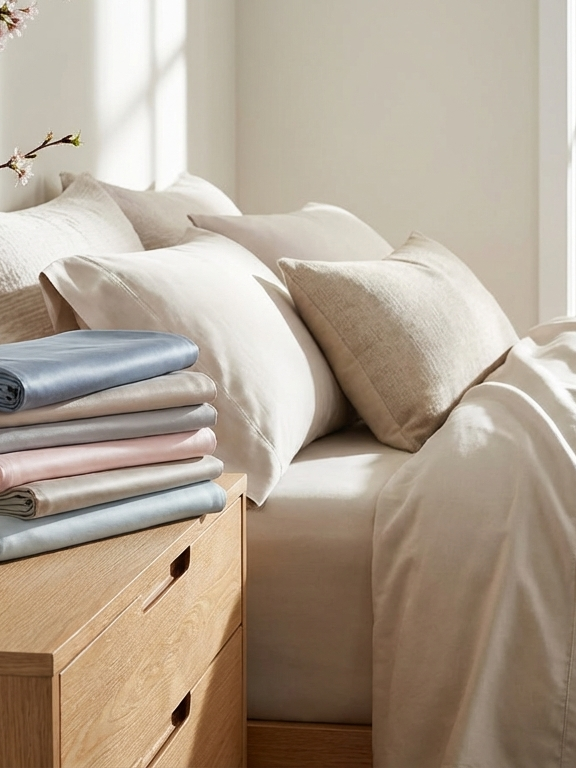 How to Refresh Your Bed with Spring Color Palettes That Feel Light and Layered