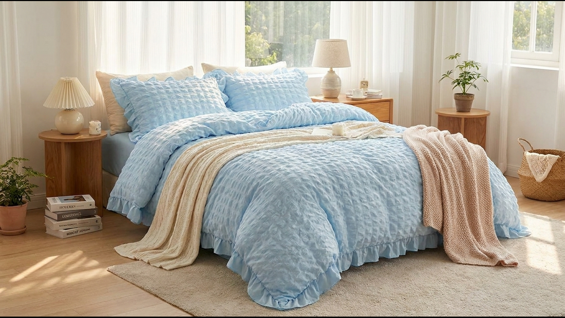 Why Textured Bedding Makes a Bedroom Feel More Inviting