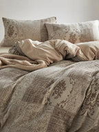 Vintage Patchwork Style Cotton Jacquard Bedding Set