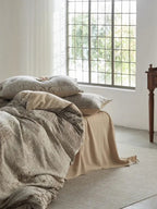 Vintage Patchwork Style Cotton Jacquard Bedding Set