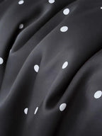 Black Polka Dot Tencel Bedding Set