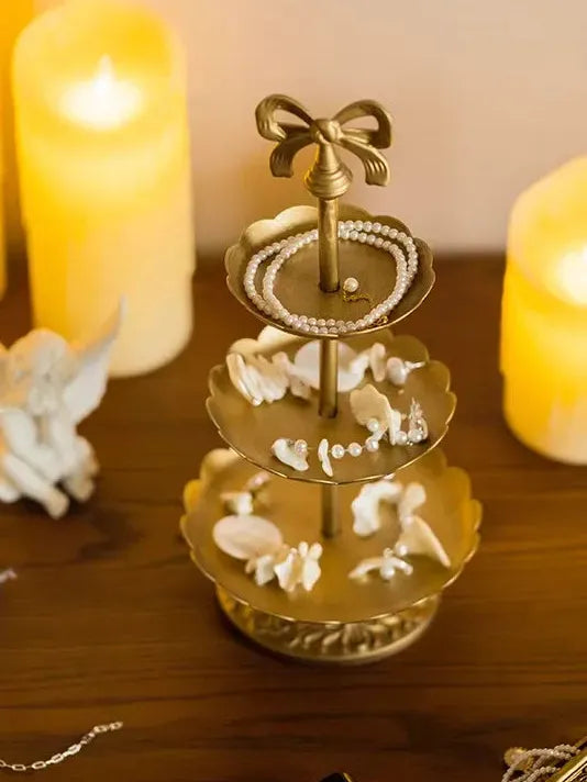 Maison Bow Tiered Jewelry Stand