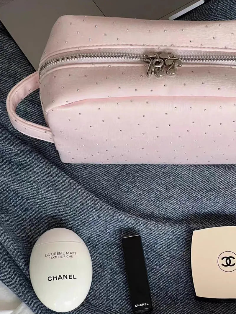 Stardust Velvet Cosmetic Case