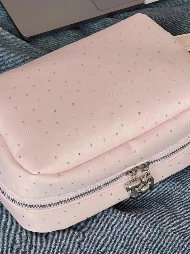 Stardust Velvet Cosmetic Case