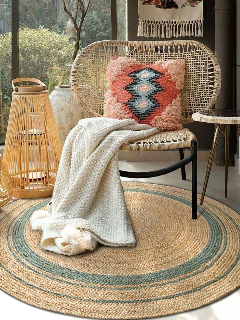 Harmony Rings Jute Rug