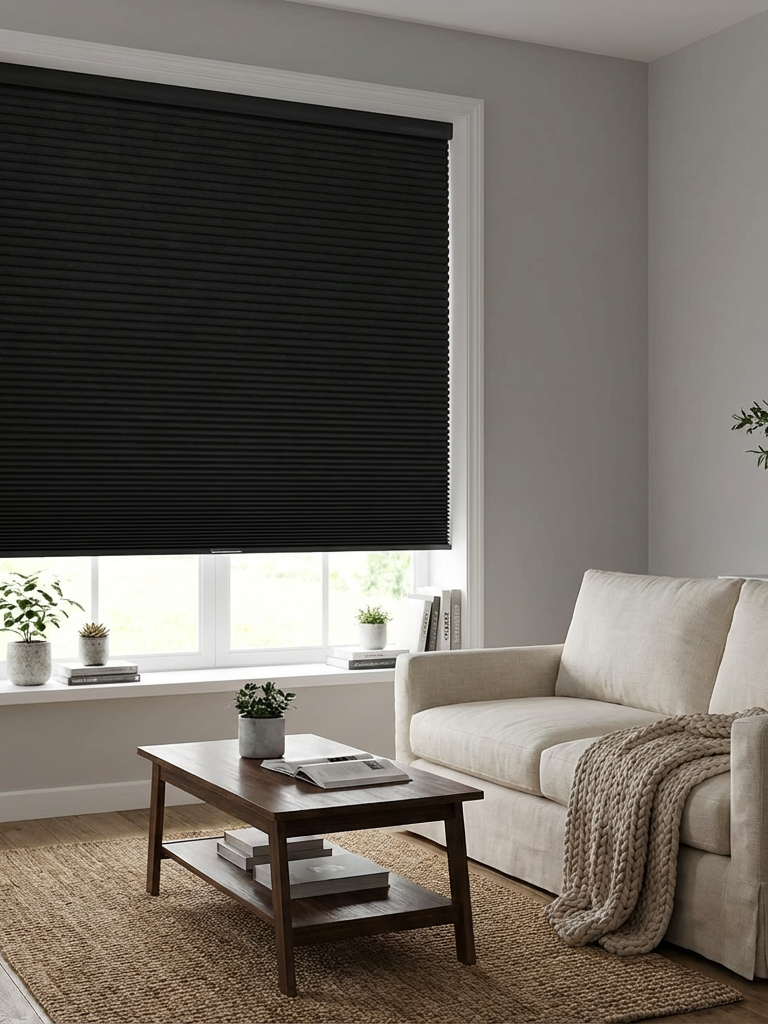 Custom Classic Light Filtering Cellular Shades