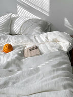 Airy Cloud White Bedding Set