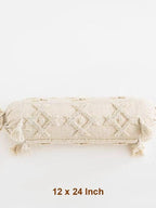 Boho Tufted Cotton Throw Pillow