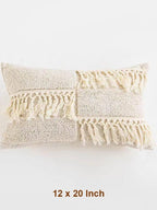 Boho Tufted Cotton Throw Pillow