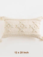 Boho Tufted Cotton Throw Pillow