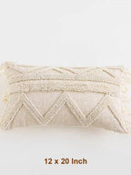 Boho Tufted Cotton Throw Pillow