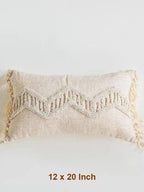 Boho Tufted Cotton Throw Pillow