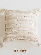 Boho Tufted Cotton Throw Pillow