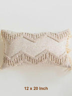 Boho Tufted Cotton Throw Pillow