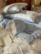 Bow Stripe Bedding Set