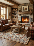 Heritage Garden Jacquard Wool Rug