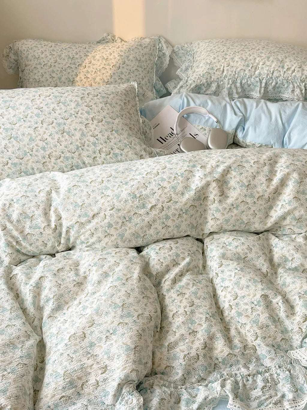 Calico Floral Bedding Set