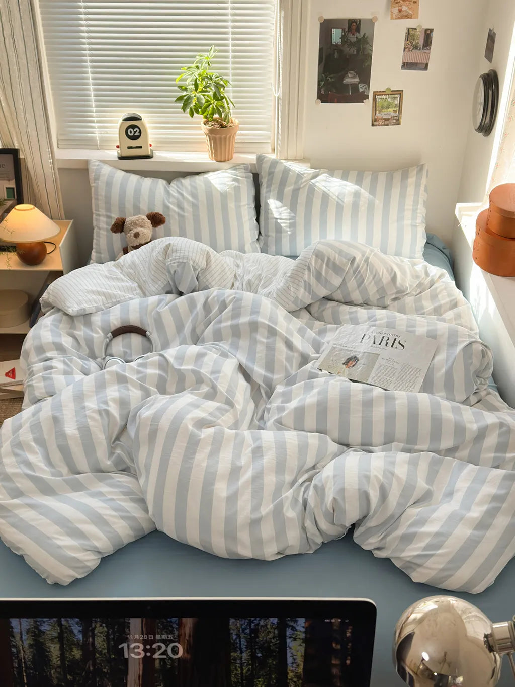 Candy Stripe Bedding Set
