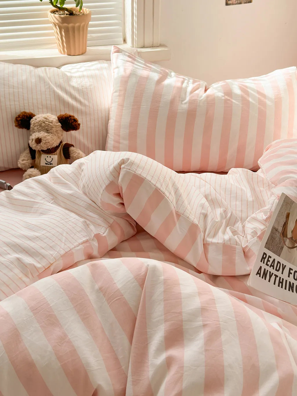 Candy Stripe Bedding Set
