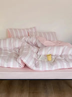 Candy Striped Bedding Set