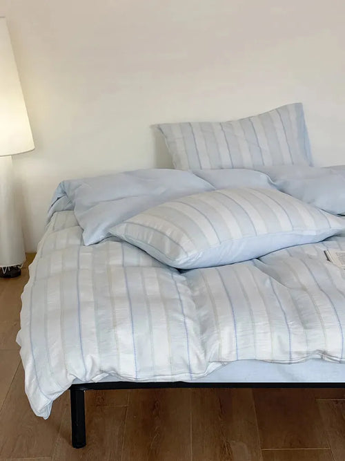 Candy Striped Duvet Cover