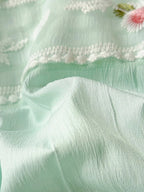 Celeste Ruffle Seersucker Bedding Set