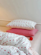 Check Jacquard Bedding Set