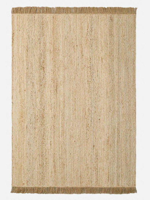 Classic Boho Tassel Jute Rug