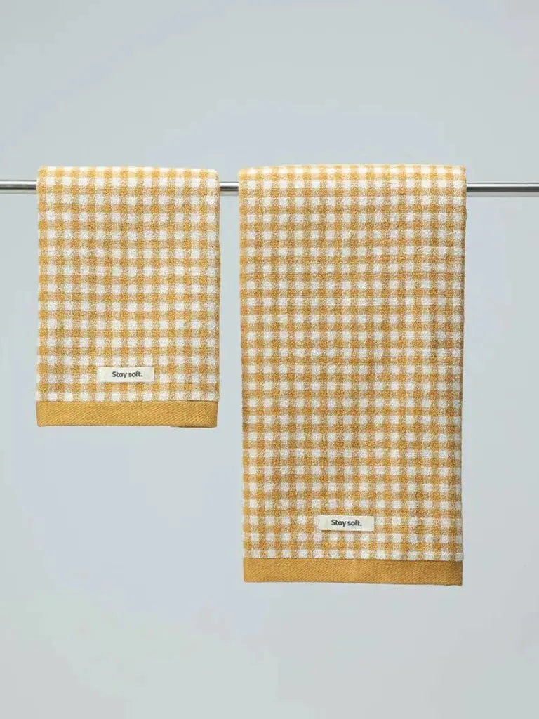 Classic Gingham Towel Set