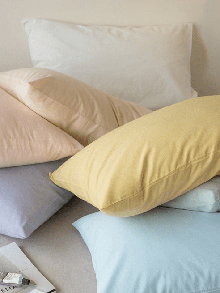 Classic Pastel Percale Pillowcase