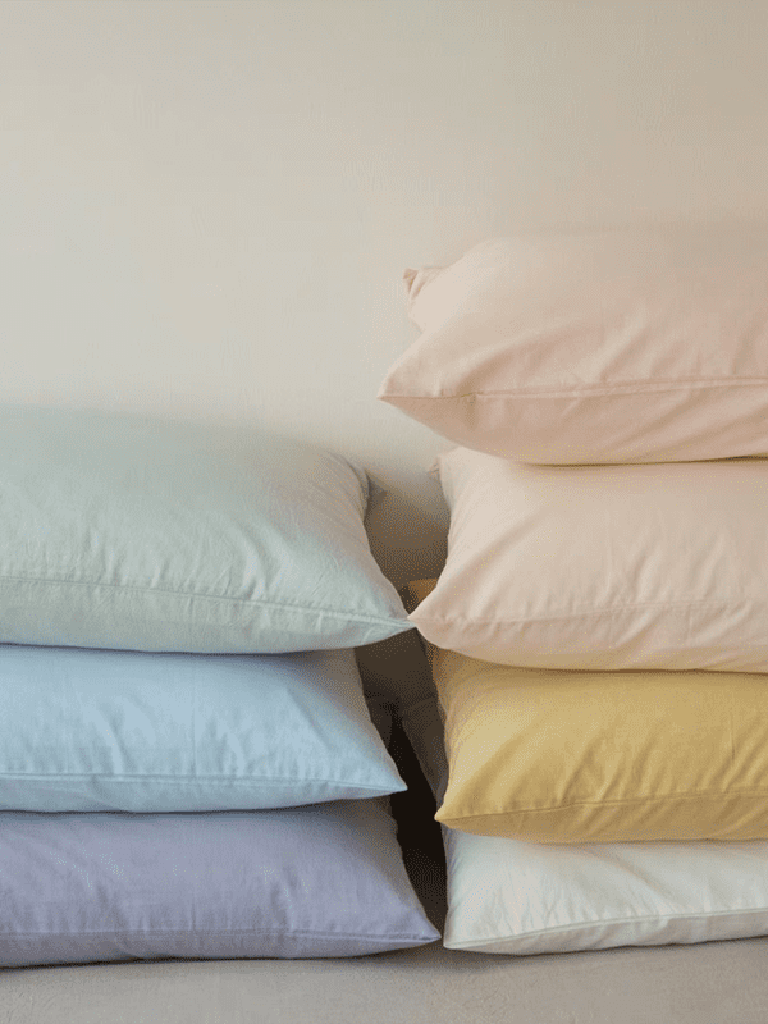 Classic Pastel Percale Pillowcase