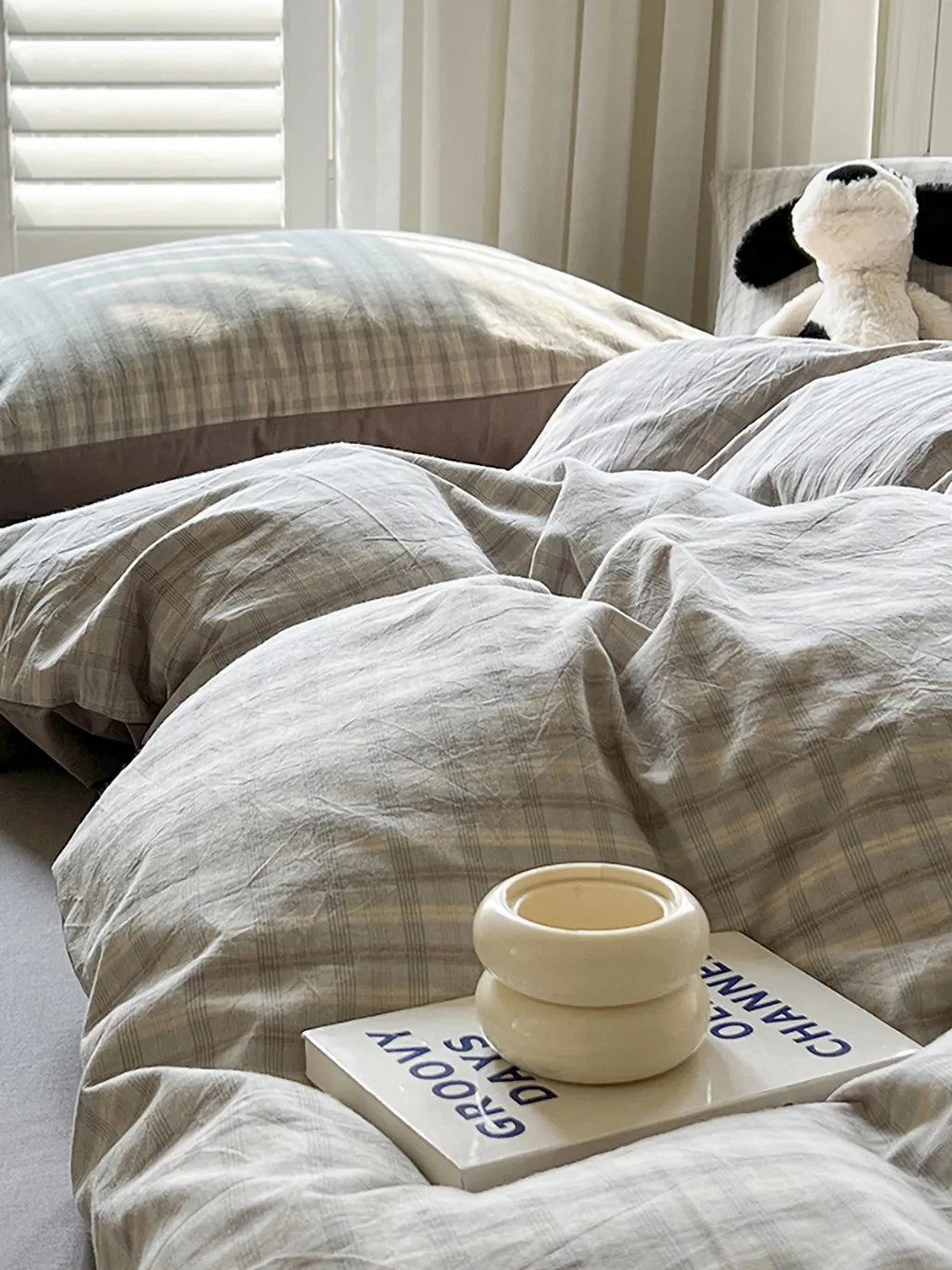 Classic Plaid Bedding Set