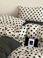 Classic Polka Dot Jersey Bedding Set