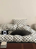 Classic Polka Dot Jersey Bedding Set