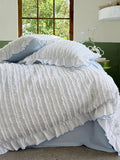 Cotton Clip Striped Bedding Set
