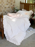 Cotton Clip Striped Bedding Set