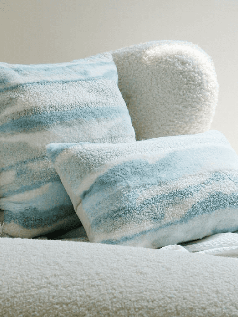 Coastal Surf Decorative Pillow