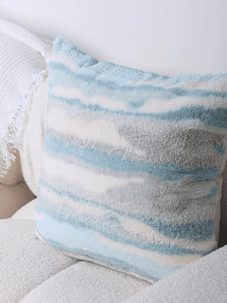 Coastal Surf Decorative Pillow