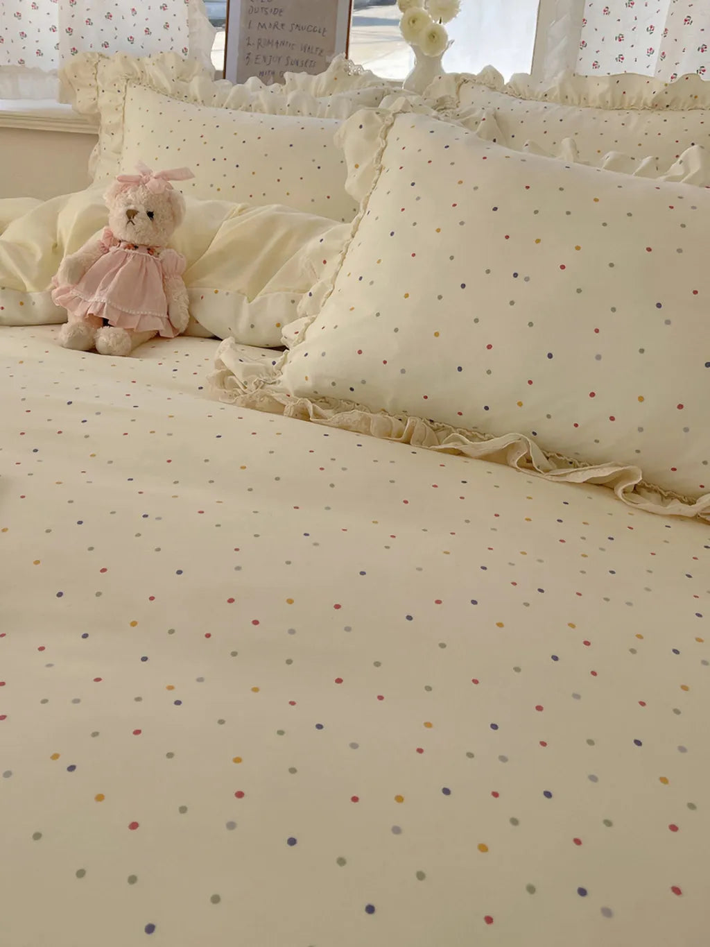 Confetti Dot Bedding Set