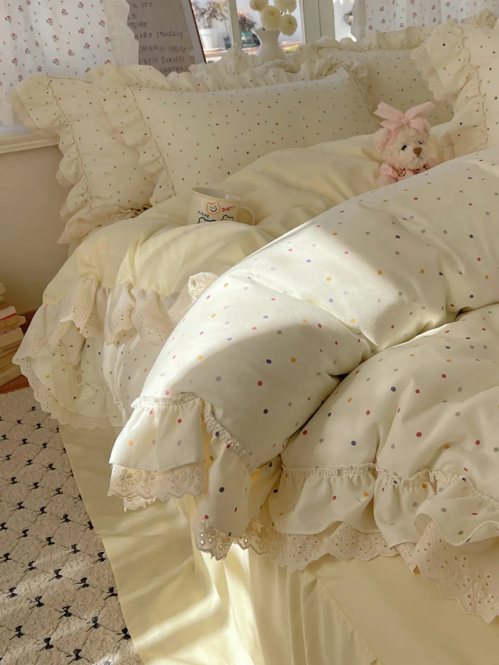 Confetti Dot Bedding Set