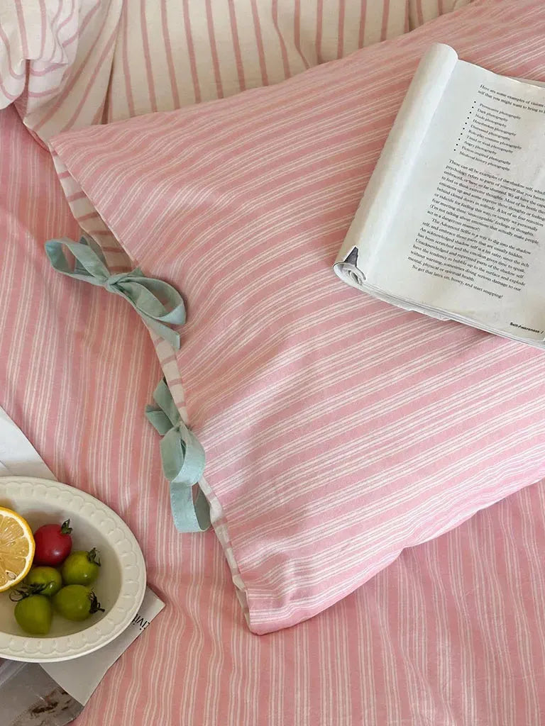 Contrast Stripe Duvet Cover