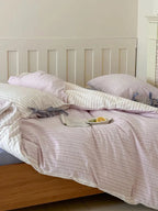 Contrast Stripe Duvet Cover