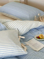 Contrast Stripe Duvet Cover