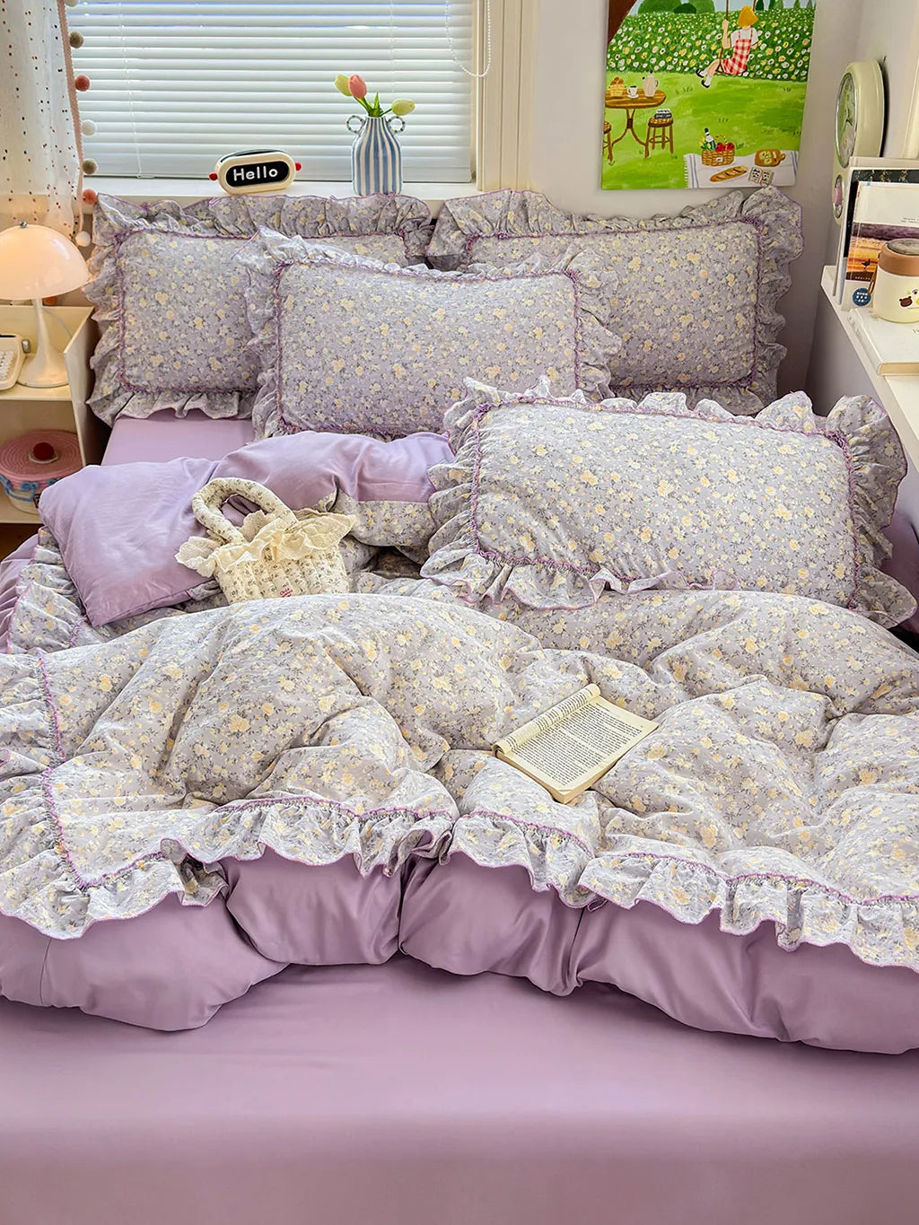 Coquette Lolita Ruffle Duvet Cover