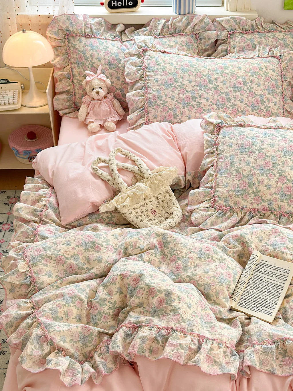Coquette Lolita Ruffle Duvet Cover