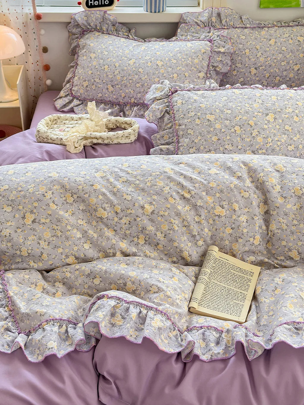Coquette Lolita Ruffle Duvet Cover