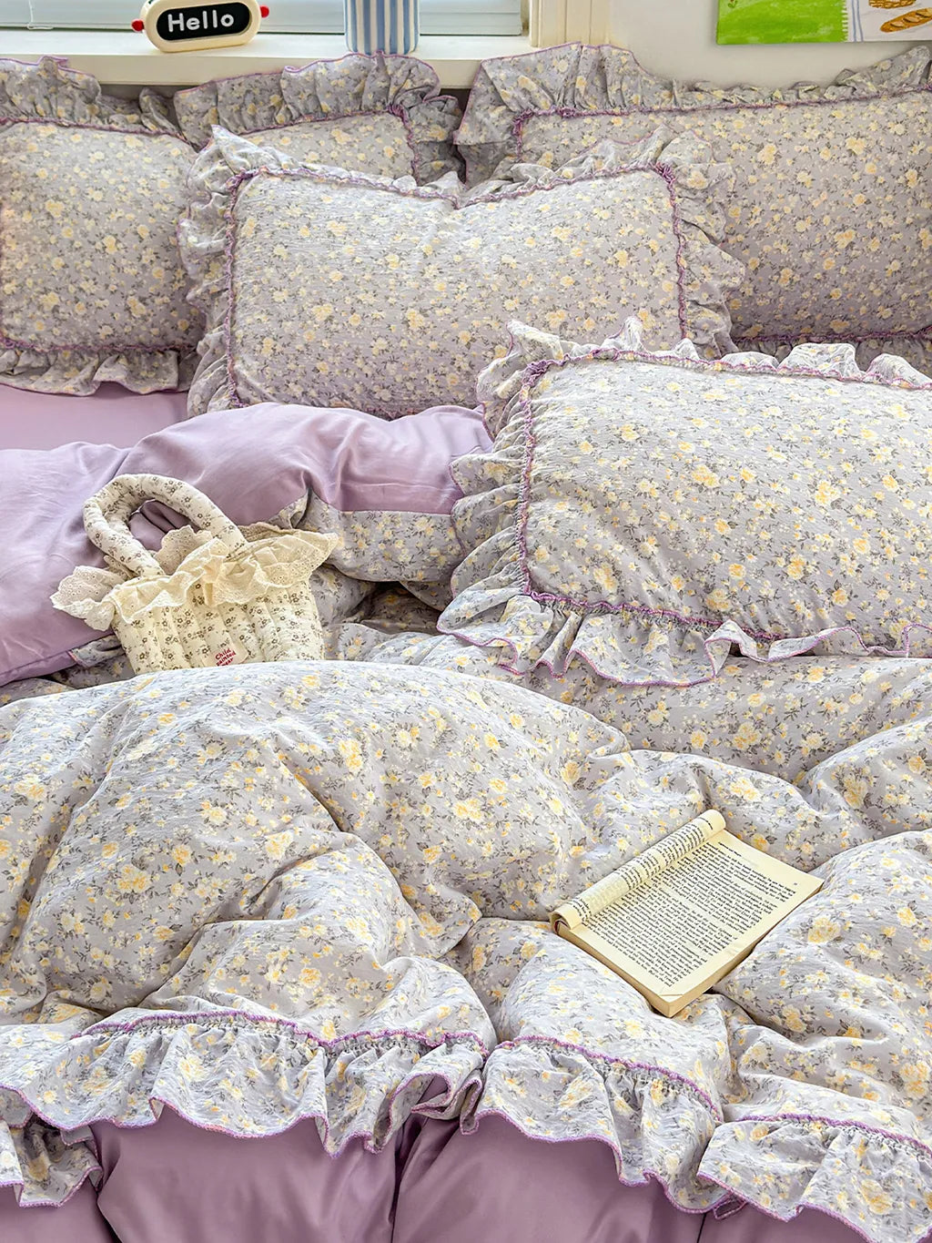 Coquette Lolita Ruffle Duvet Cover