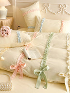 Coquette Ribbon Bow Bedding Set